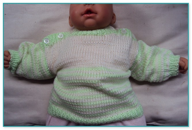 Baby Pullover Stricken Größe 62 3