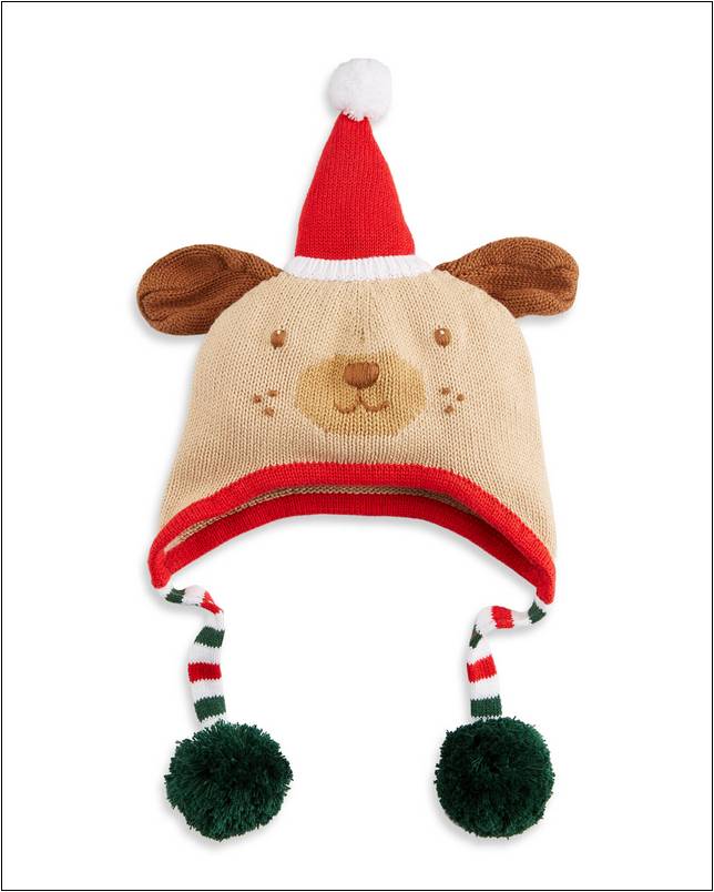 Crochet Santa Hat For Dogs