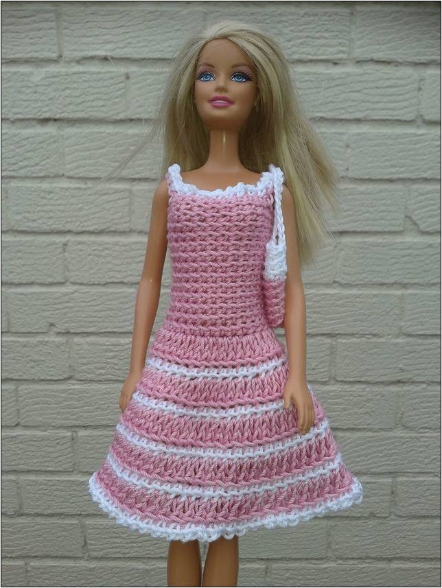 Free Crochet Dress Patterns For Barbie Dolls